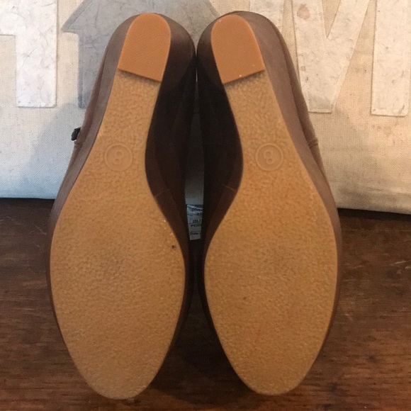 Brown Wedge Booties - Picture 3 of 4